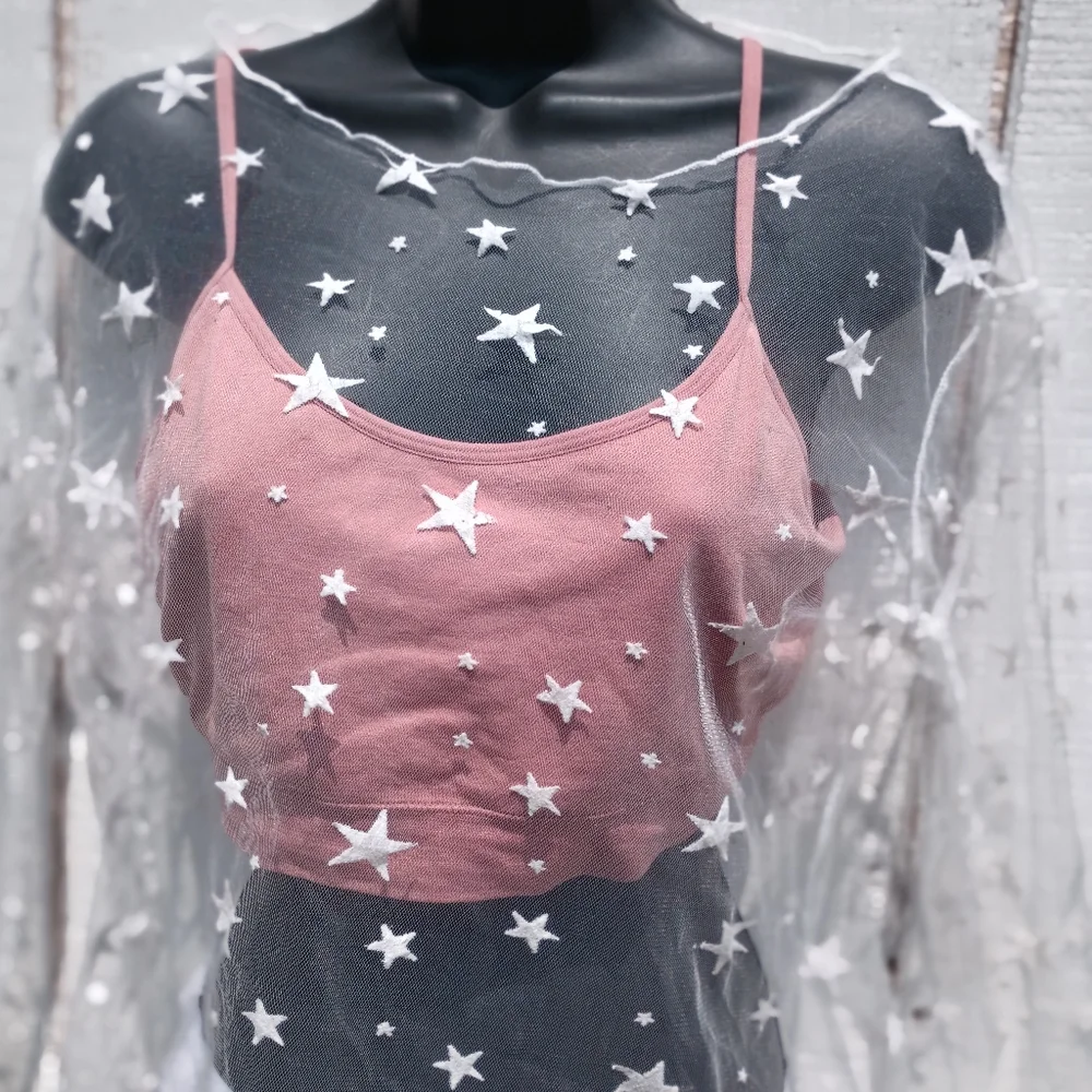 Cascade of Stars Long SleeveCover Up - Picture 5 of 6